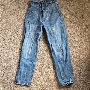 Abercrombie & Fitch High Rise Light Blue Jeans